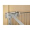 Rev-A-Shelf Steel, Silver, 1.5 in W, 8 in H, 2.15 in D, 2.15 in L, Silver 5345-DM-KIT-1 - alternate 5